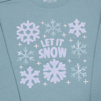 Embellished Let it Snow Sweatshirt - 24