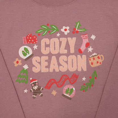 Embellished Cozy Season Sweatshirt