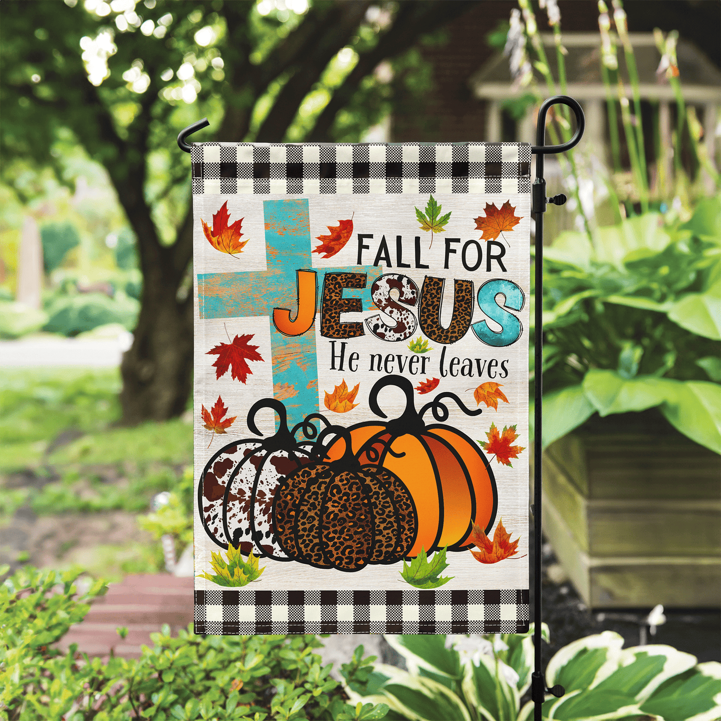 Fall Garden Flags