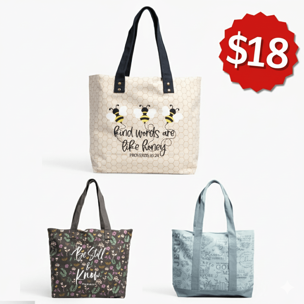Canvas Totes - Year End Clearance