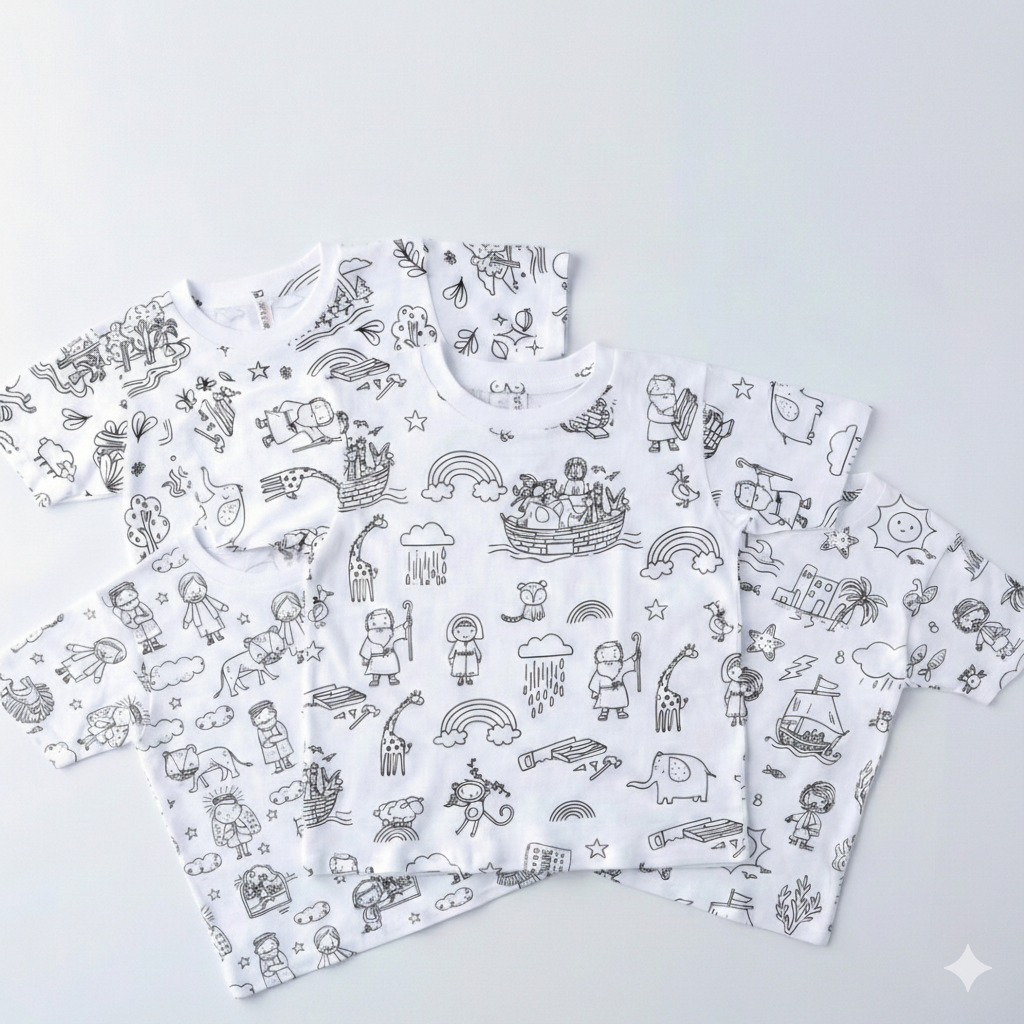Color Me T-Shirt for Kids! $8
