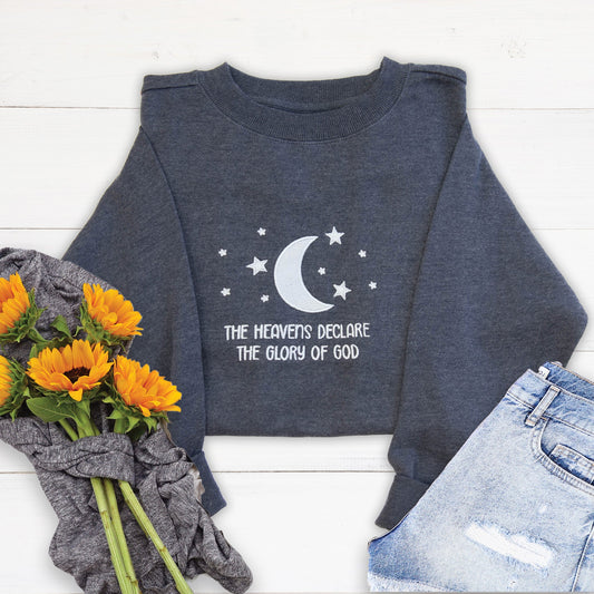 Glory of God Embroidered Crewneck Sweatshirt