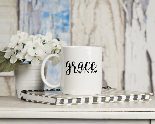 Grace Wins 11oz Mug