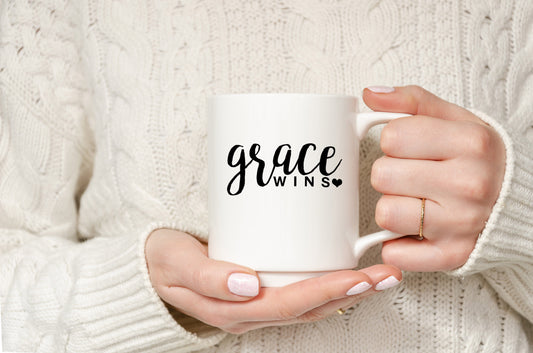 Grace Wins 15oz Mug