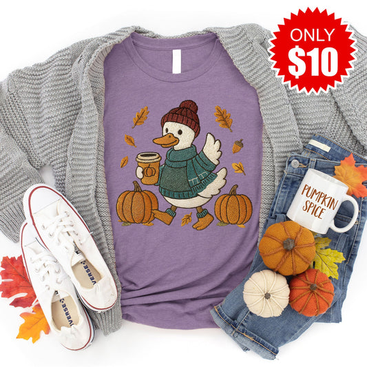 Cozy Season Duck Tee - 10