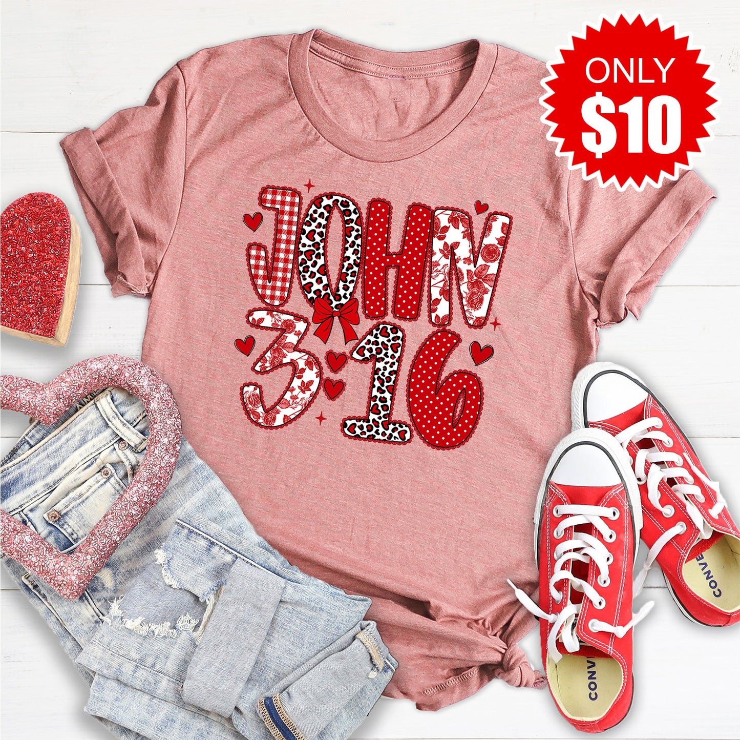 John 3:16 Tee - 10