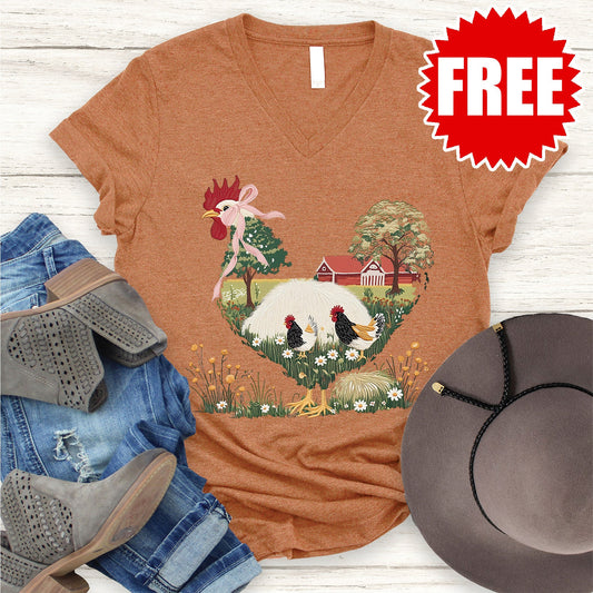 Chicken V-Neck - 0