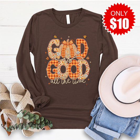 God is Good Fall Long Sleeve - 10