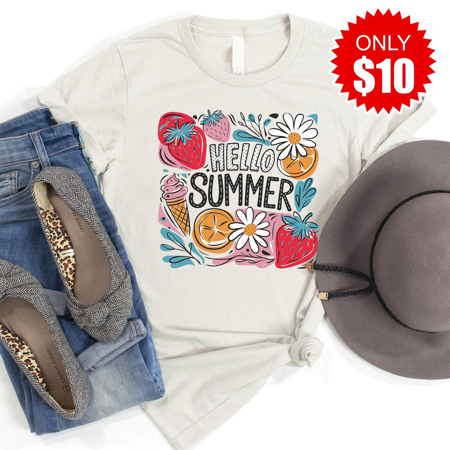 Hello Summer Tee - 10