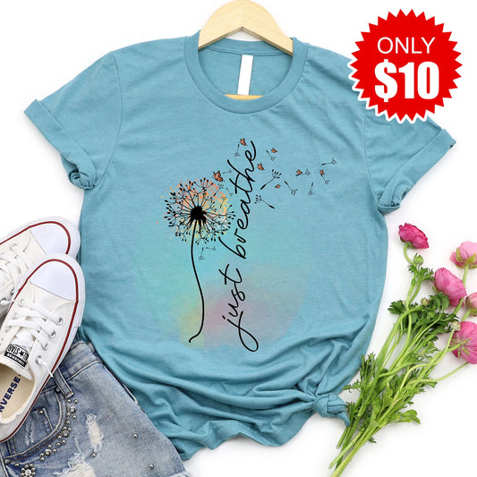 Just Breathe Tee - 10