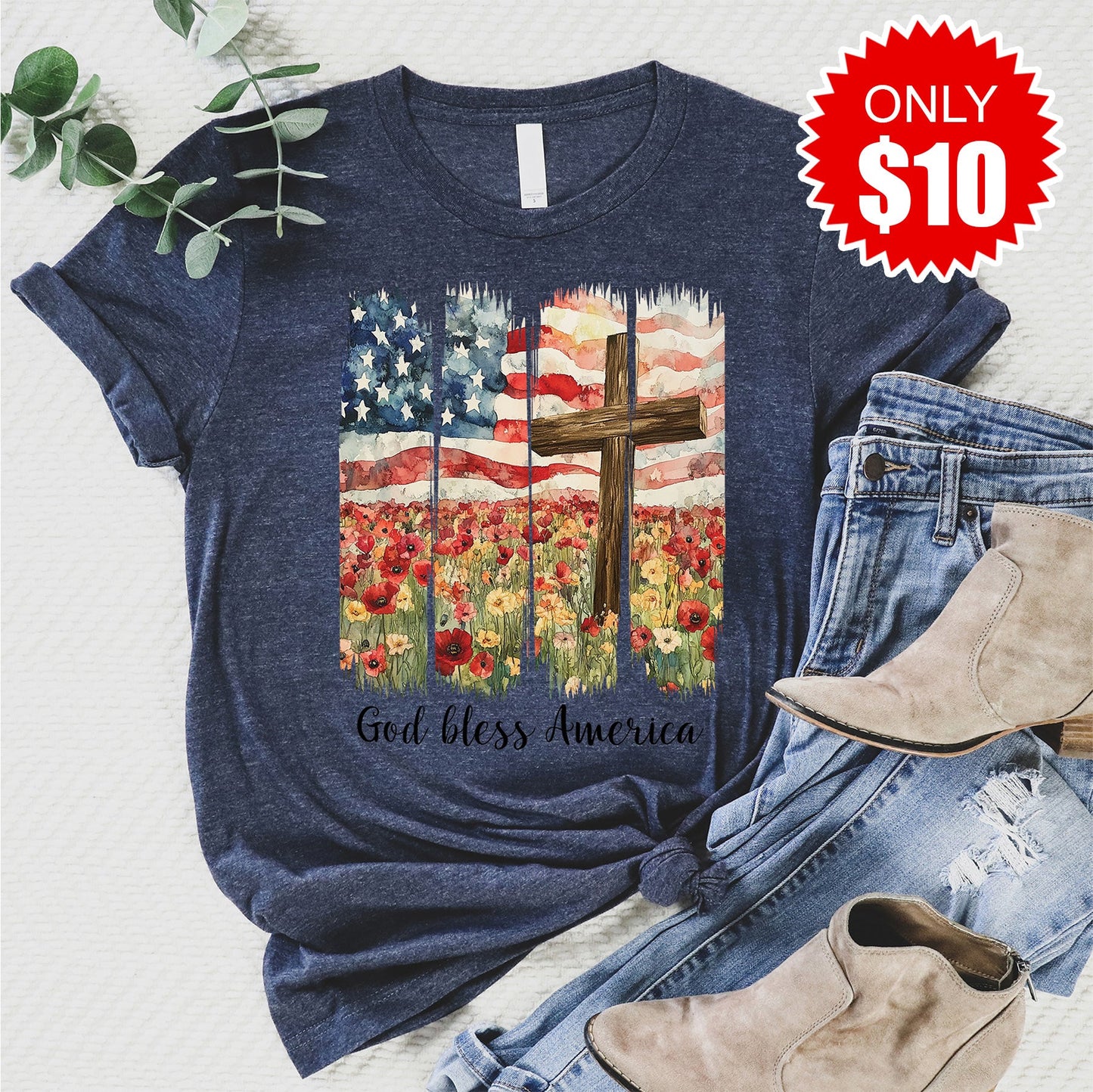 God Bless America Tee - 10