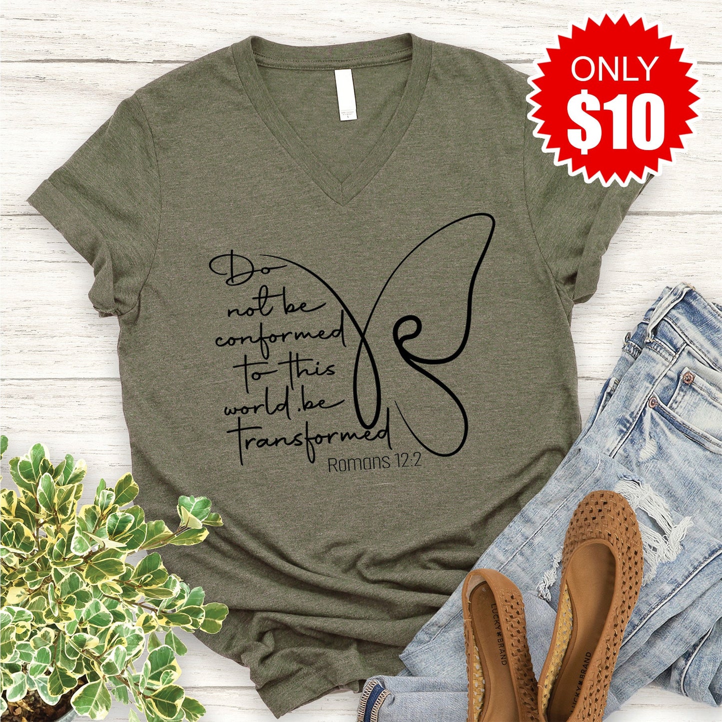 Do Not Be V-Neck - 10