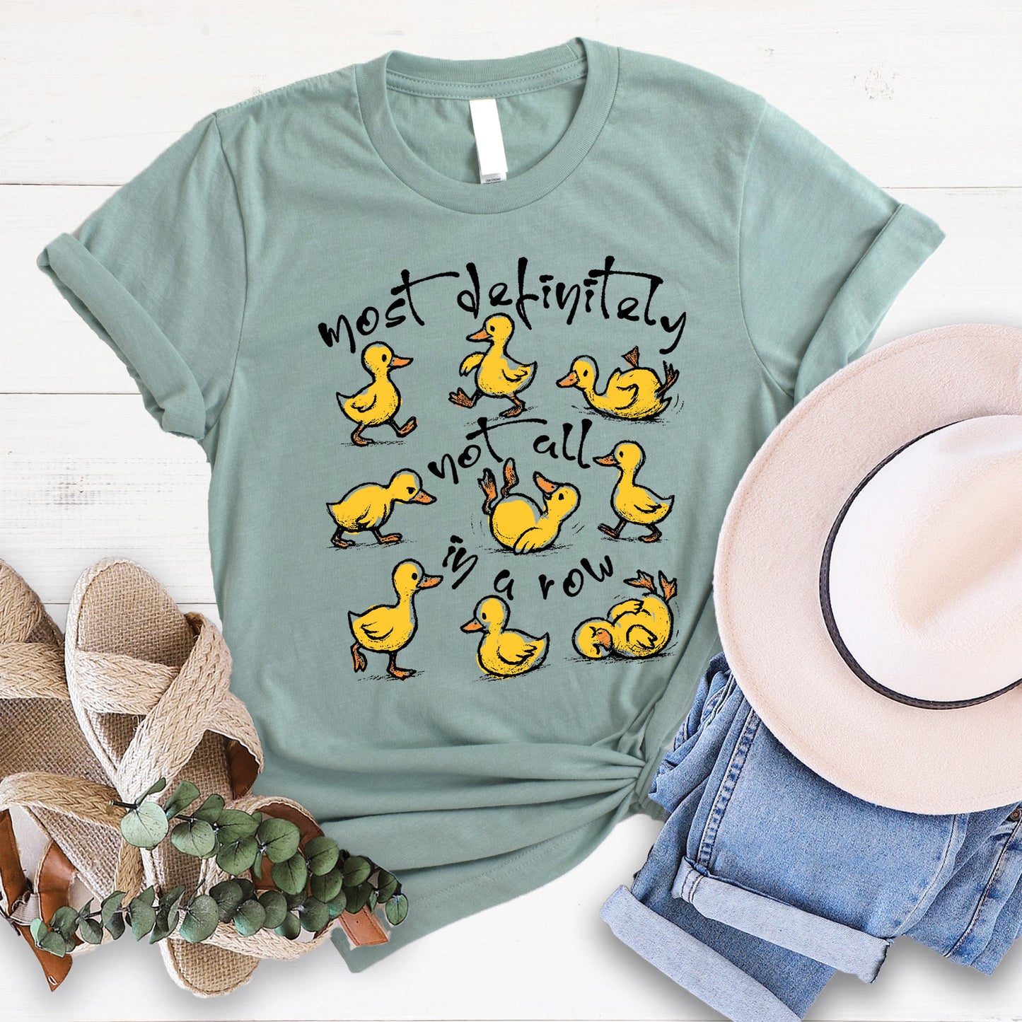 Ducks in a Row Tee