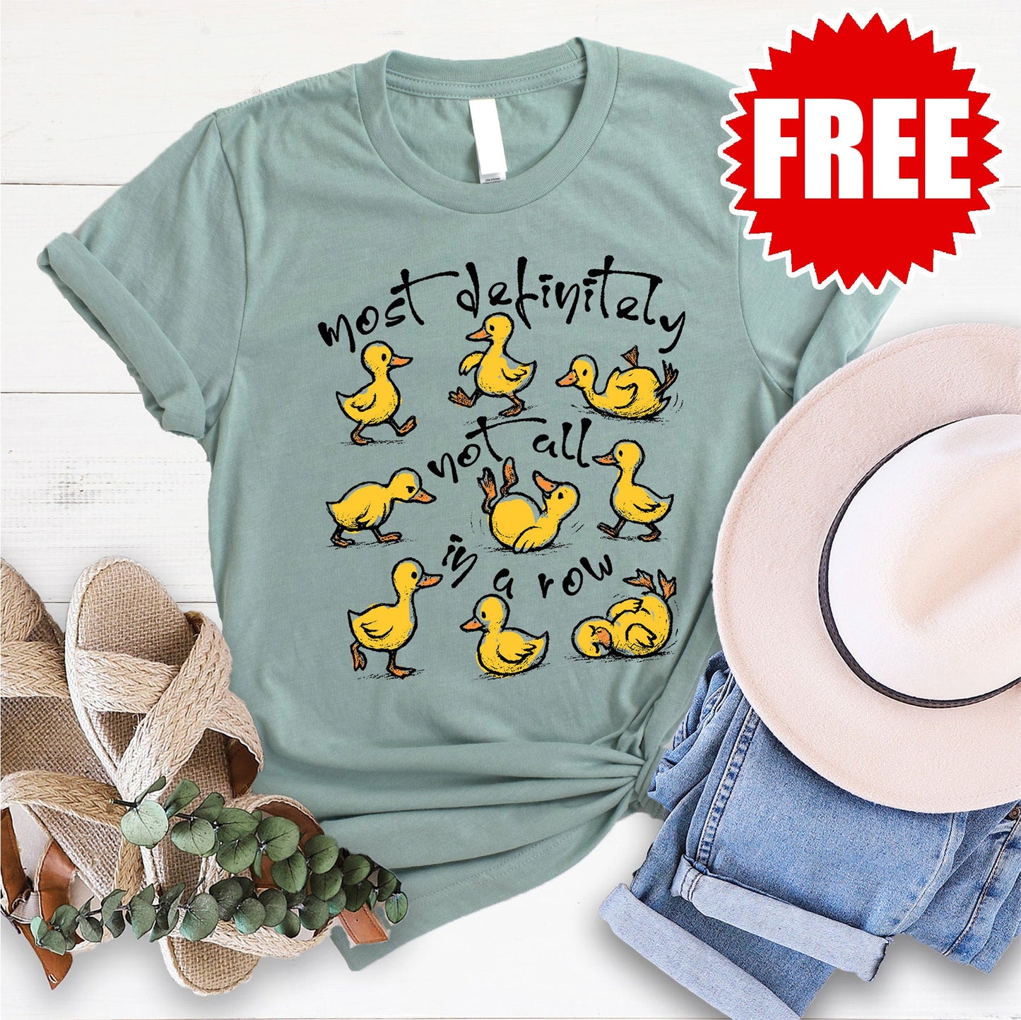 Ducks in a Row Tee - 0