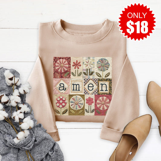 Amen Sweatshirt - Sand - 18