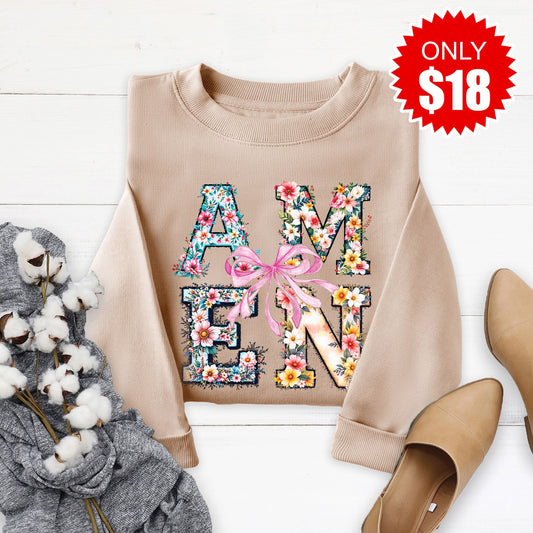 Amen Sweatshirt - Sand - 18