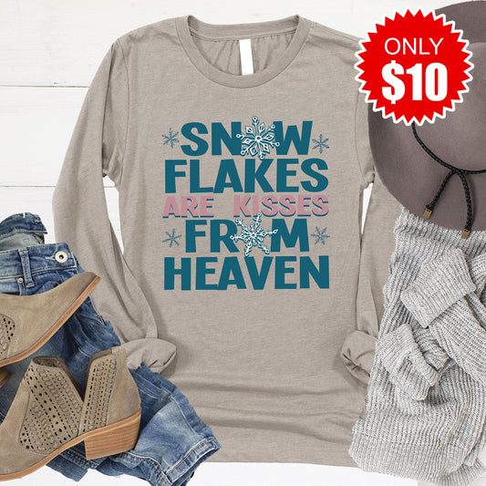 Kisses from Heaven Long Sleeve - Heather Stone - 10