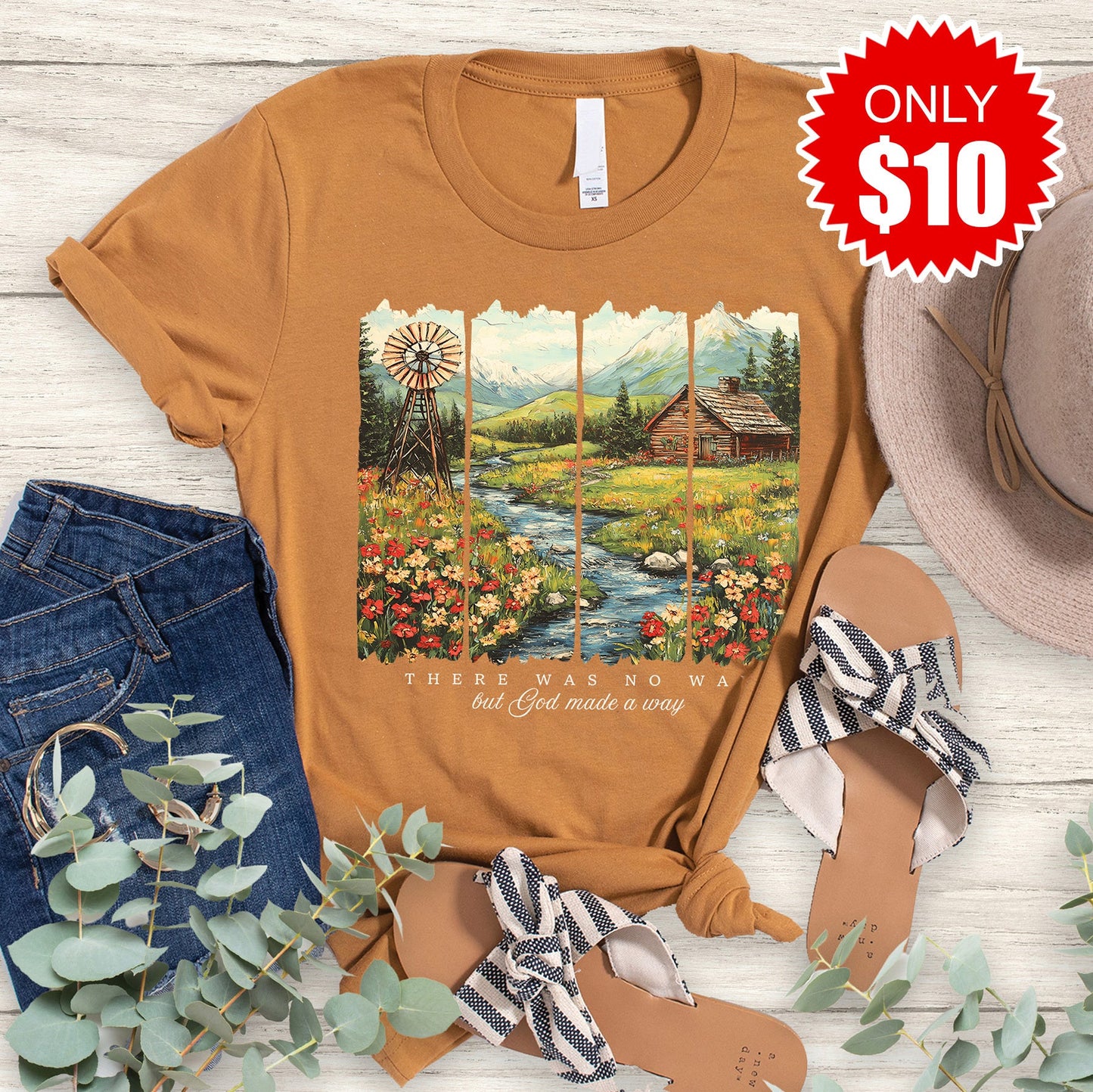But God Made a Way Tee - 10