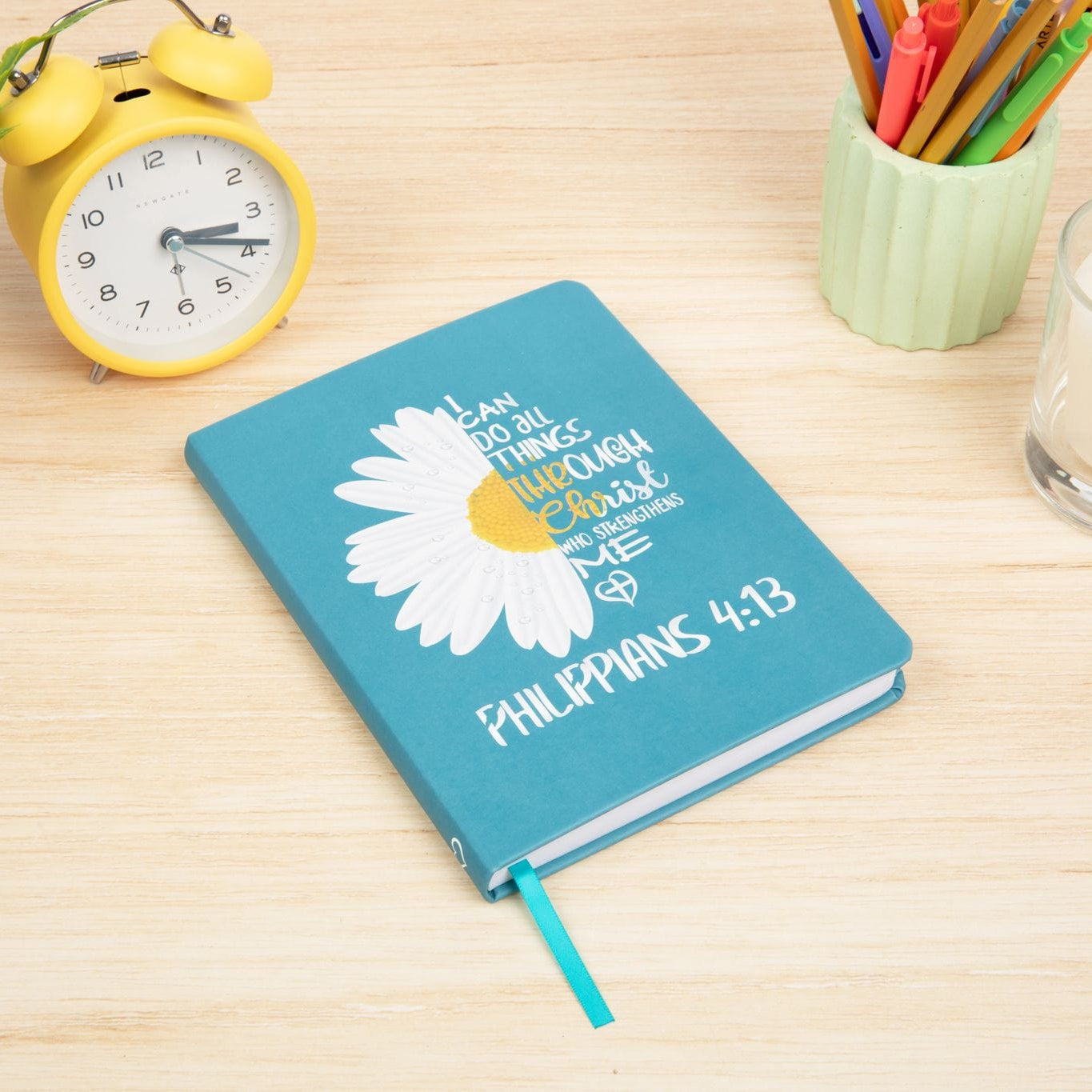 I Can Do All Things Daisy Journal