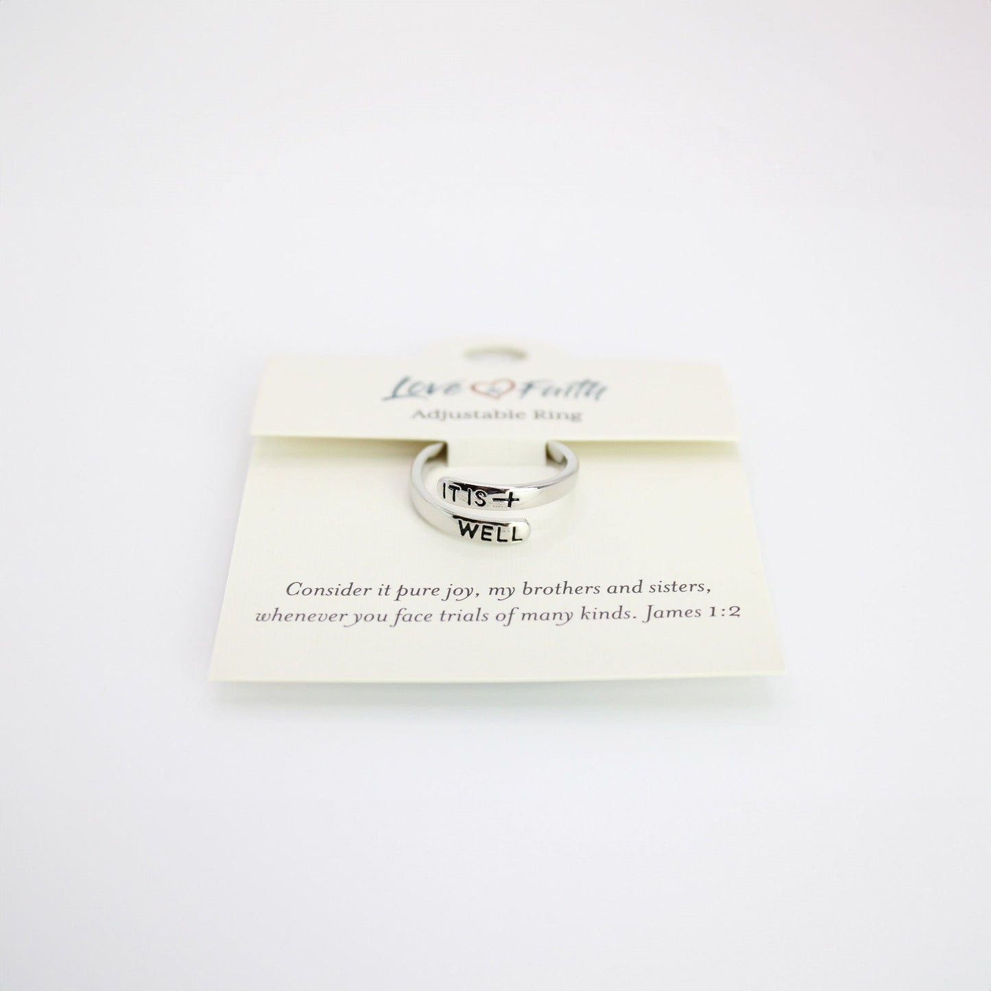 Gold & Platinum Plated Brass Ring
