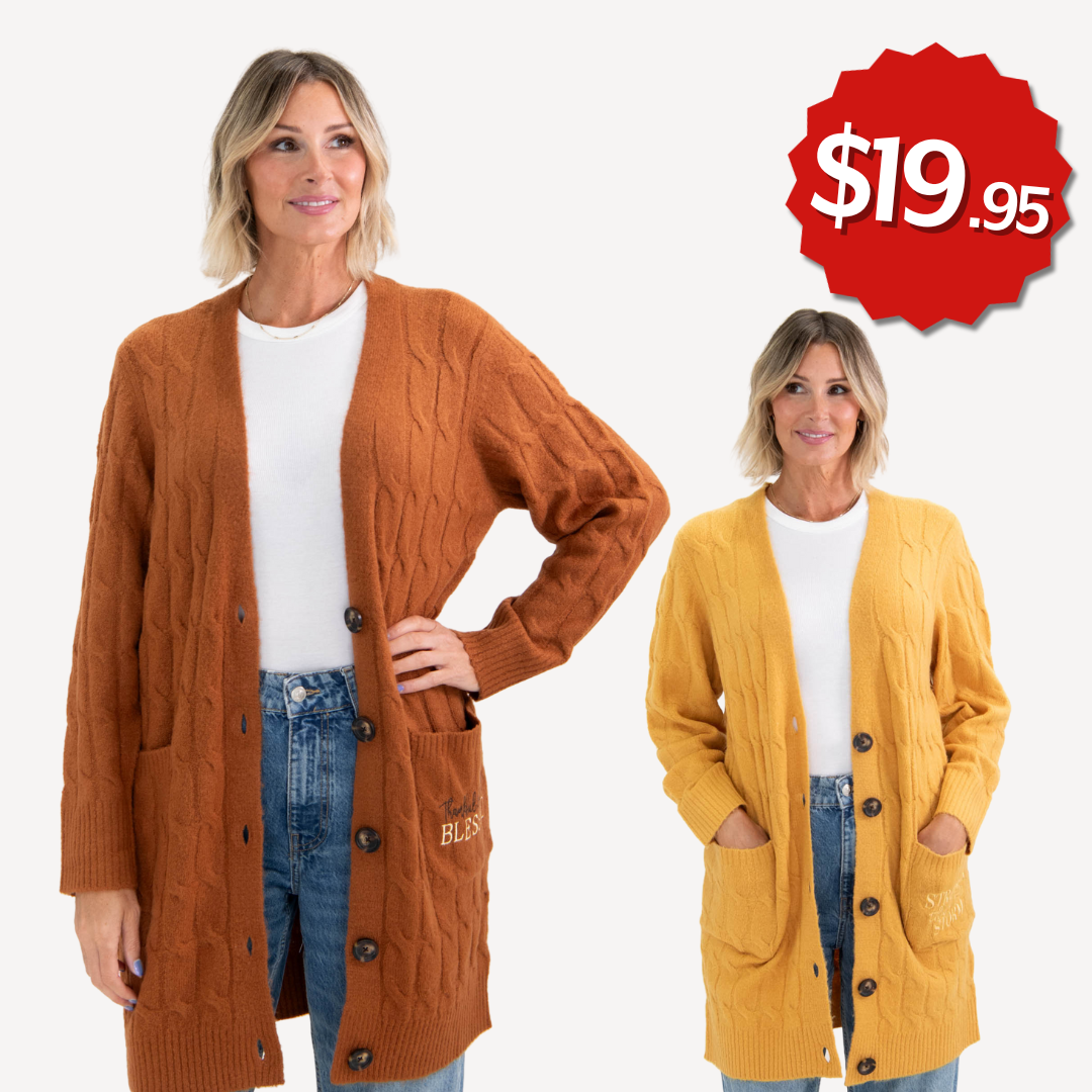 Fall Cable Knit Cardigans