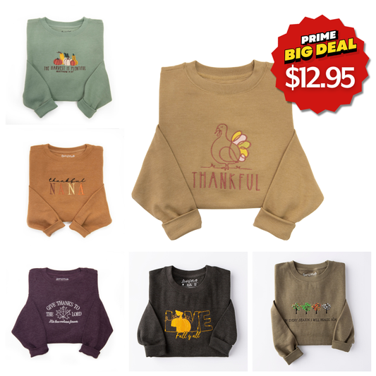 Fall Embroidered Sweatshirt Collection