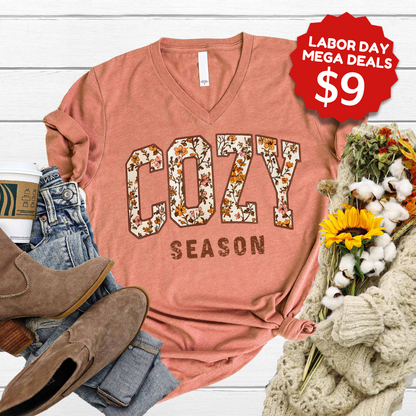 Cozy Season V-Neck