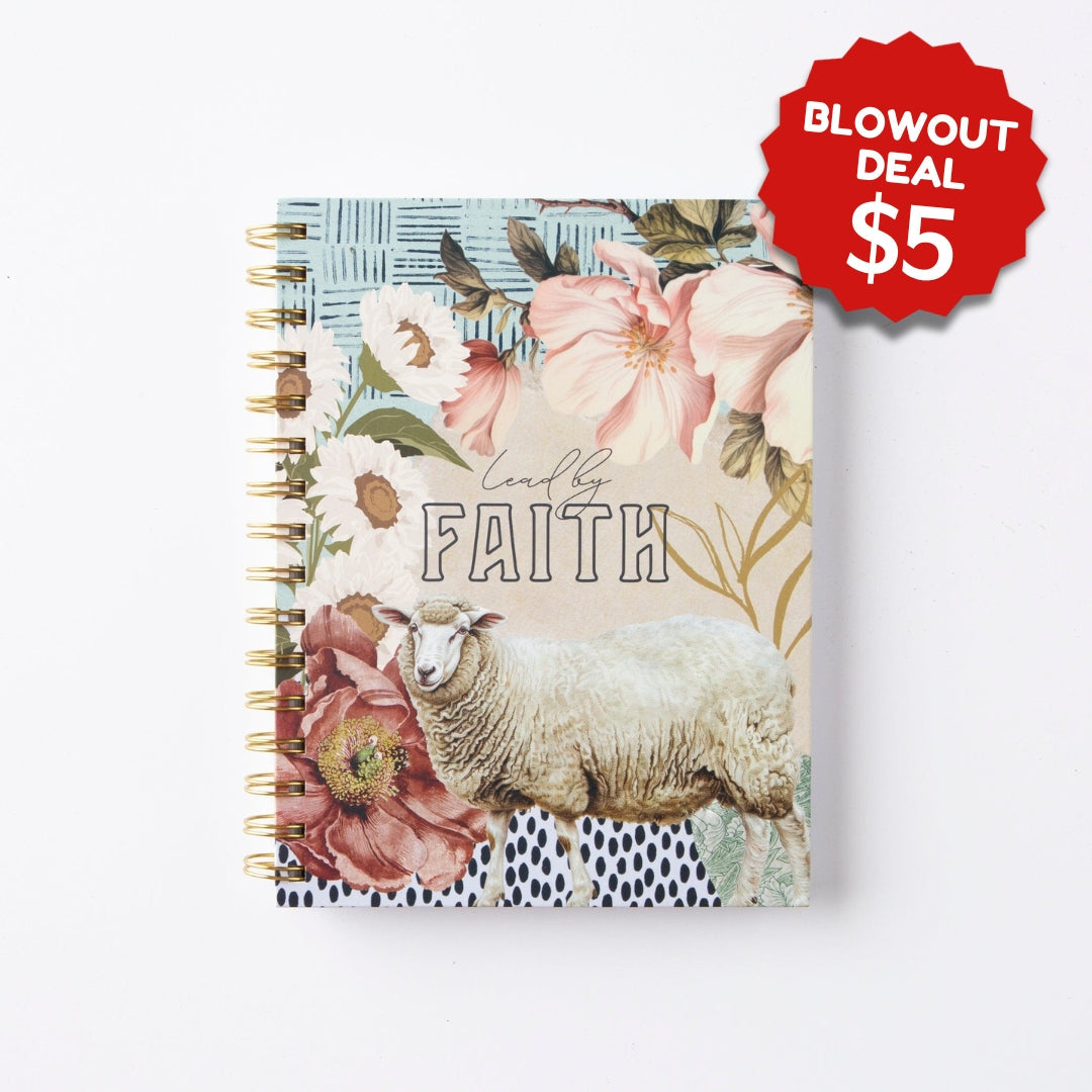Lead by Faith Spiral Journal
