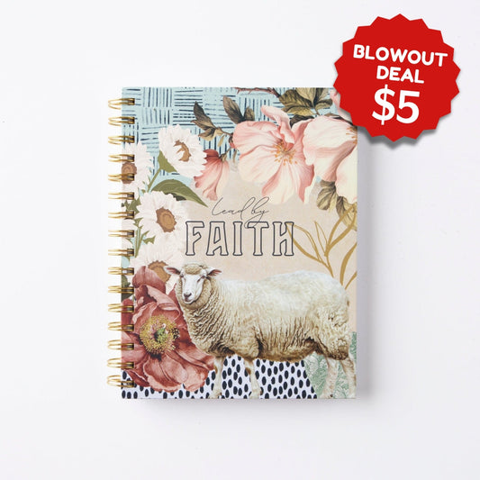 Lead by Faith Spiral Journal