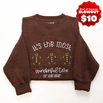 Embellished Most Wonderful Time Sweatshirt