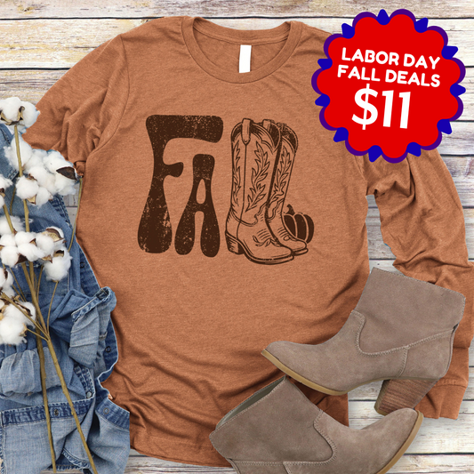 Fall Boots Long Sleeve