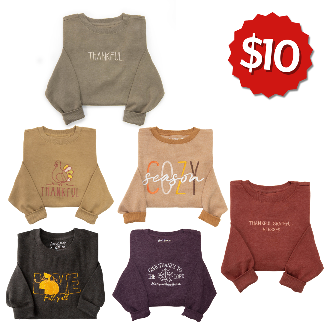 Thanksgiving Sweatshirts Collection