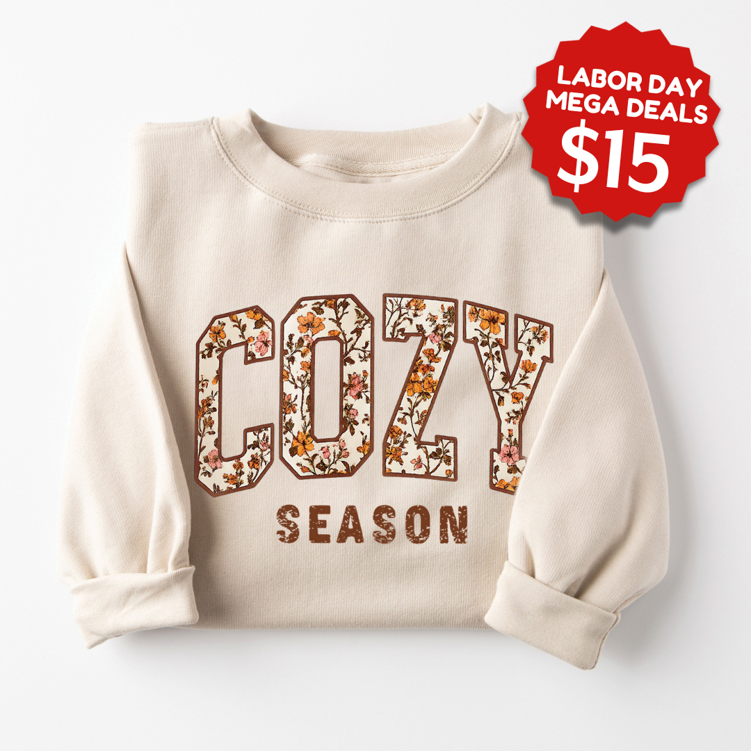 Cozy Season Varsity Sweatshirt