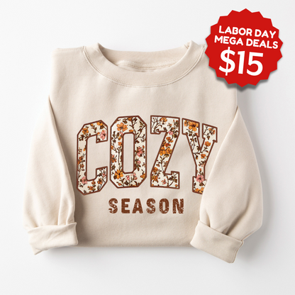 Cozy Season Varsity Sweatshirt