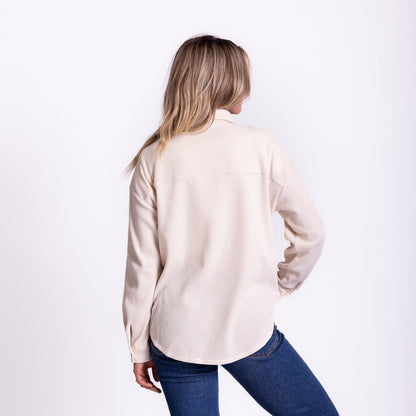 I Can Do All Things Waffle Knit Shacket