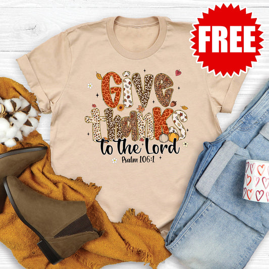 Give Thanks Tee - 0
