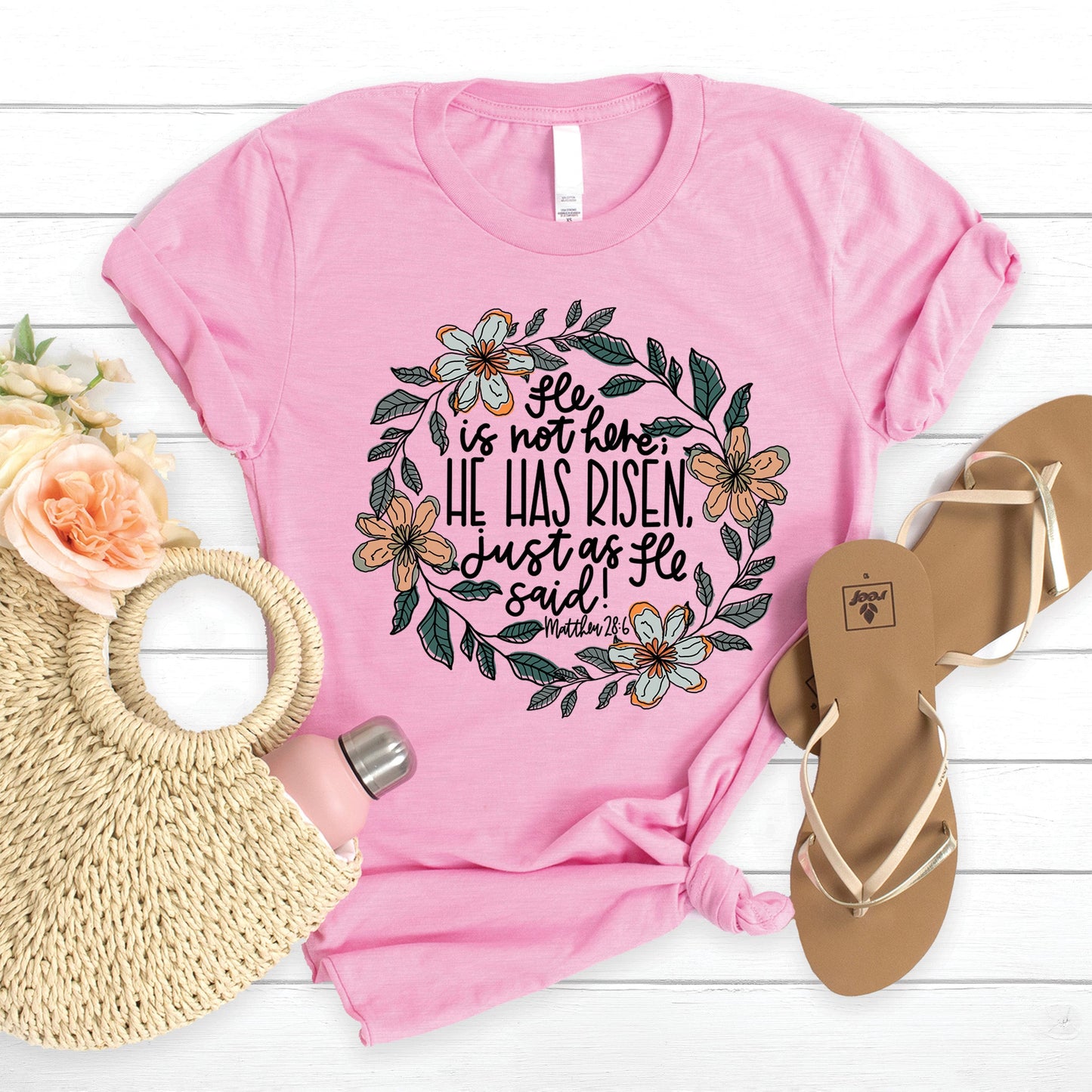 He Has Risen Tee
