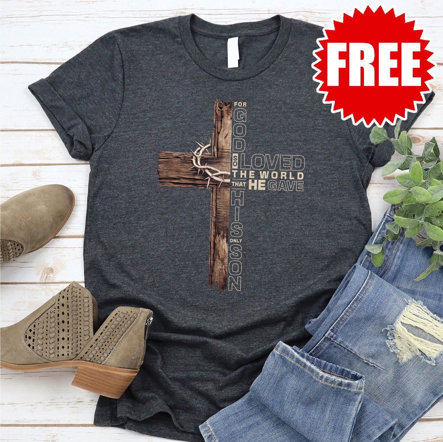John 3:16 Tee - 0