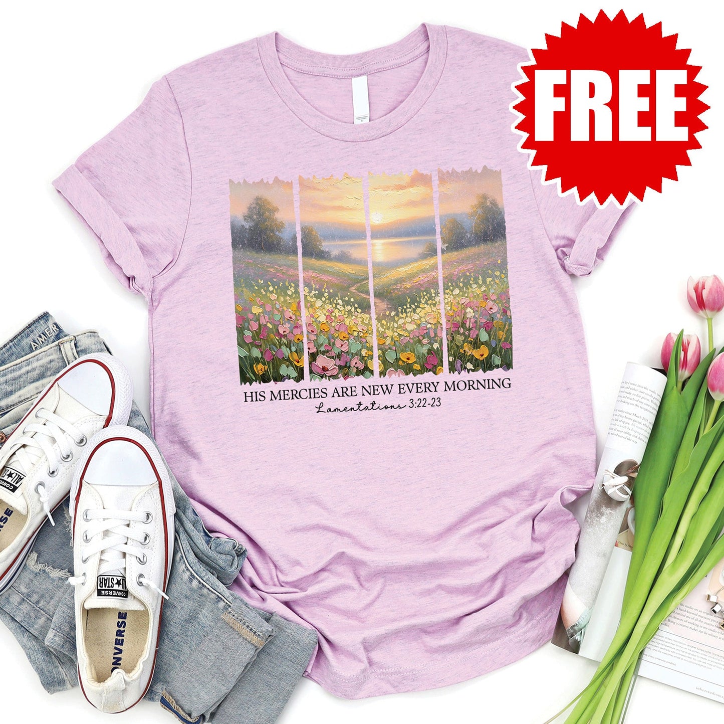 His Mercies Tee - 0