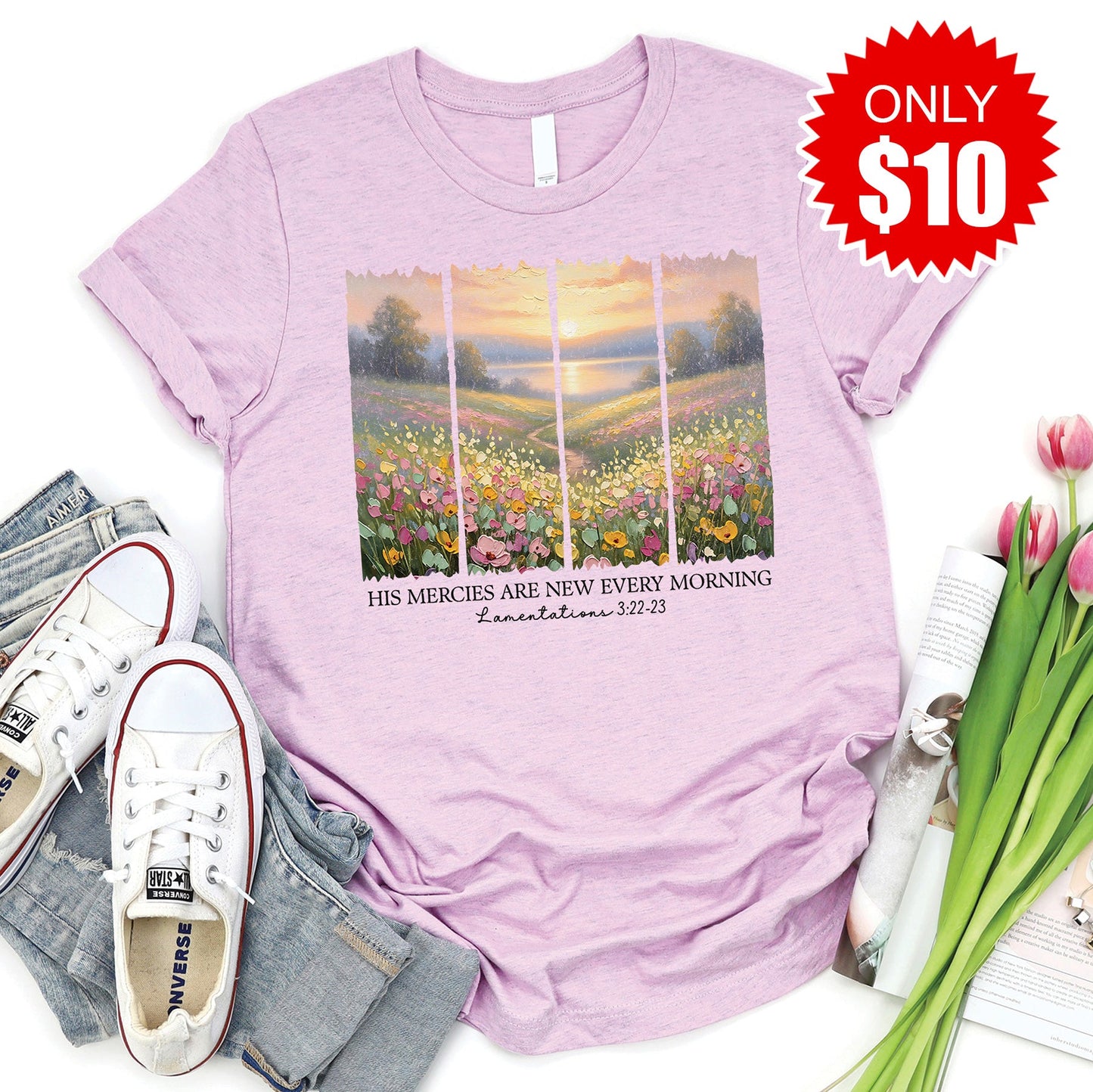 His Mercies Tee - 10