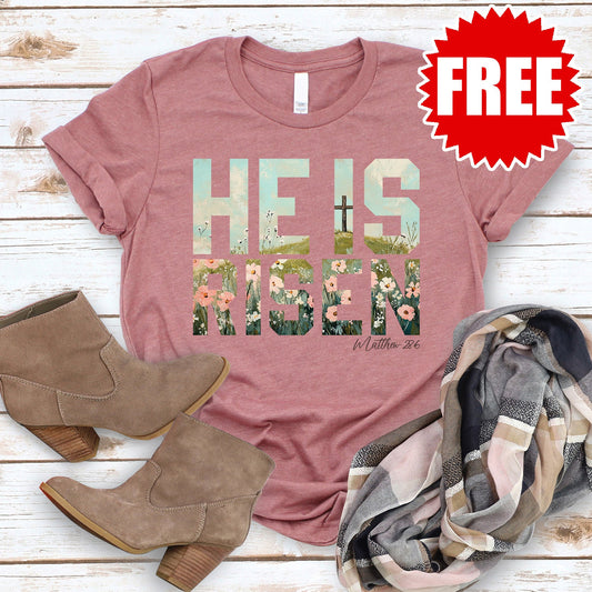 He Is Risen Tee - 0