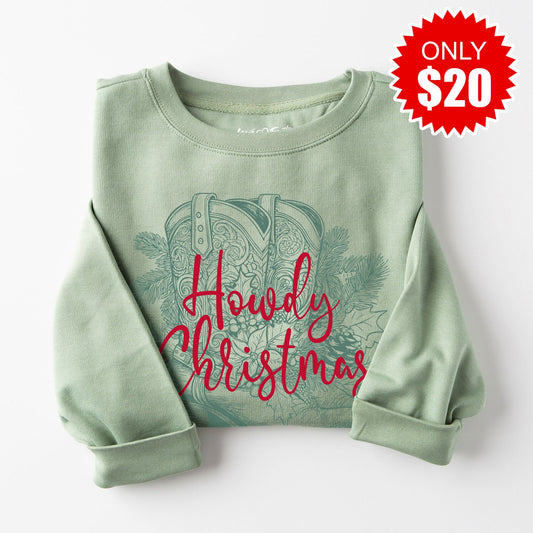 Howdy Christmas Sweatshirt - 20