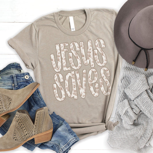 Jesus Saves Tee