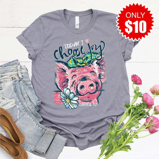 I Choose Joy Tee - 10