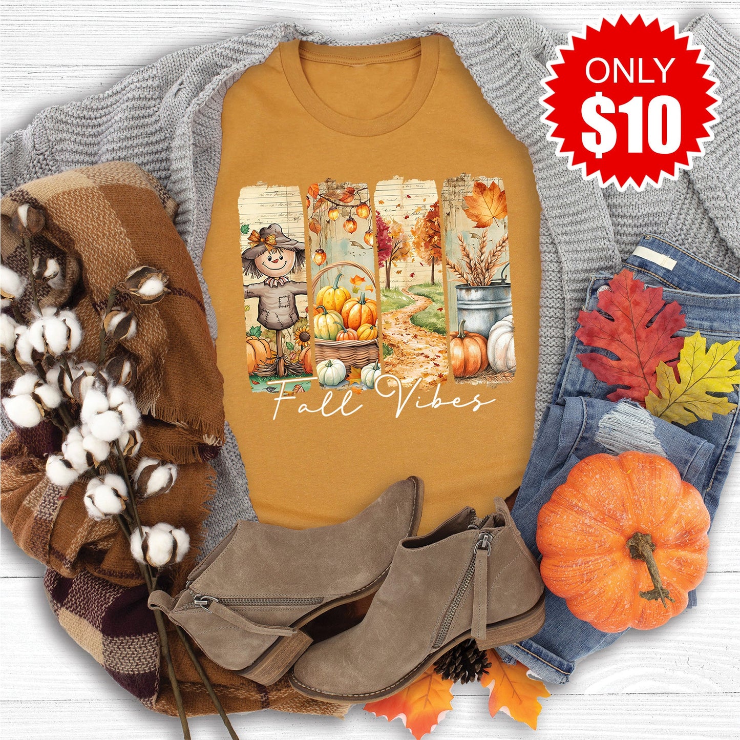 Fall Vibes Tee - 10