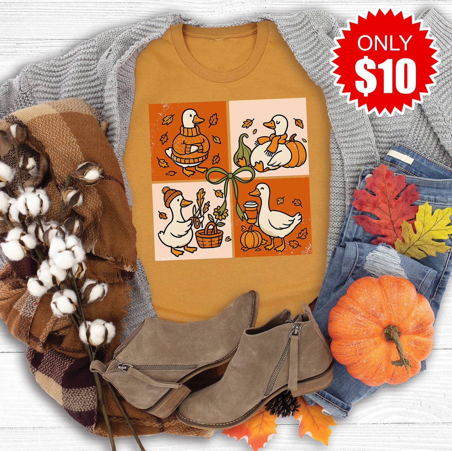 Fall Geese Tee - 10