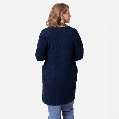 Faith Cross Cable Knit Cardigan