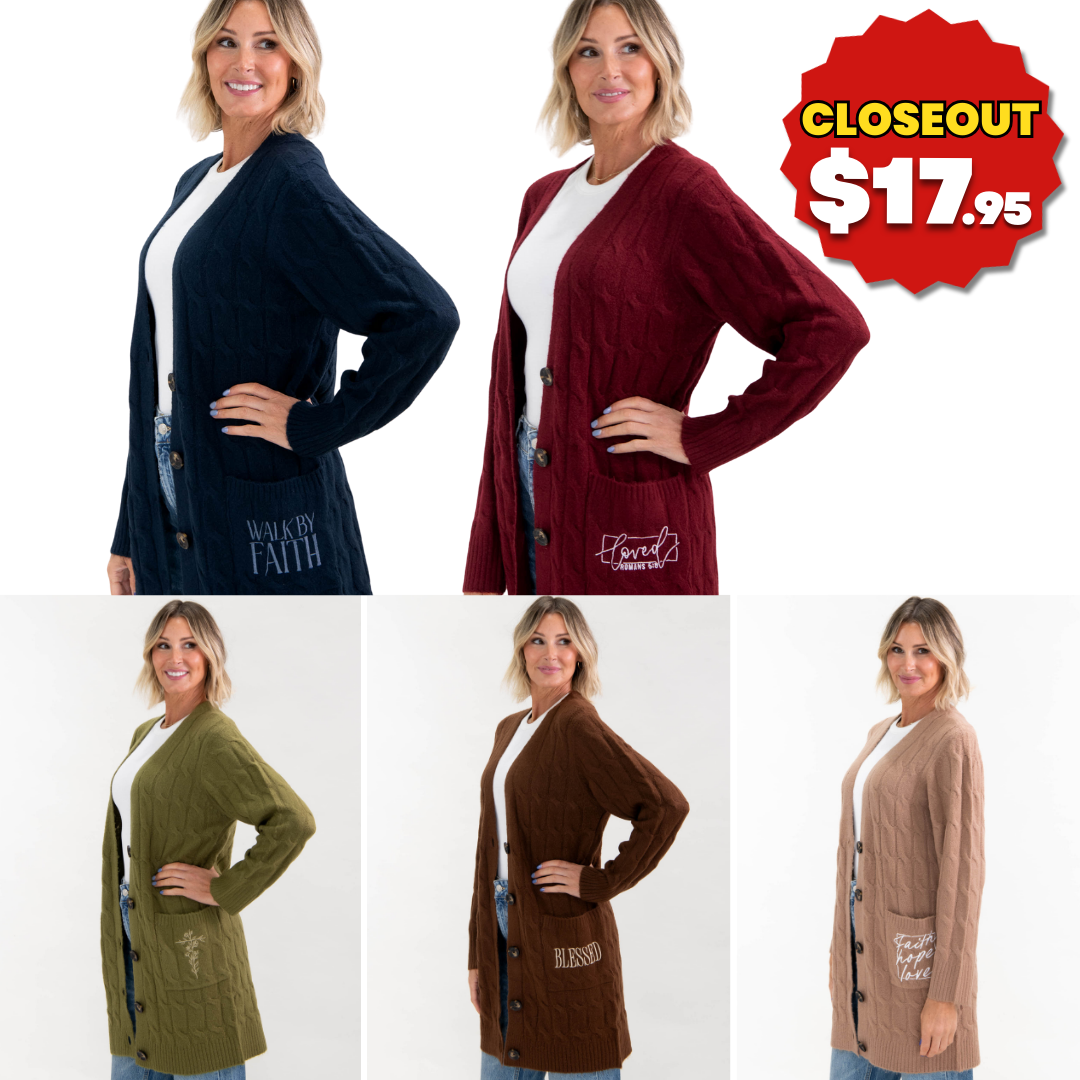 Cable Knit Cardigans