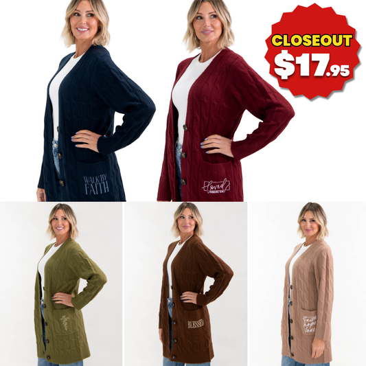 Cable Knit Cardigans