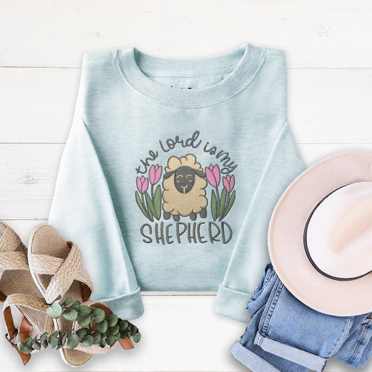 Embroidered The Lord is my Shepherd Sweatshirt